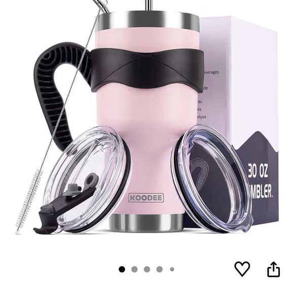 💜 Koodee 30oz Tumbler Bundle (4-Pack)- Insulated & Handled 🩵 - Picture 13 of 13